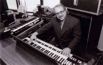 Jon Hammond at the organ
