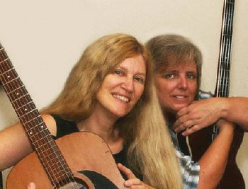 with Laurie Haag, bassist Kristin Lems and Laurie Haag, bass
