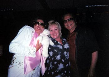 Amybeth with fans at the Mardi Gras Casino, Las Vegas
