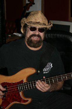Bass player Rafael Tazmaco Siacca.
