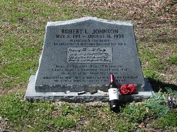 Robert Johnson's gravesite - Greenwood, MS
