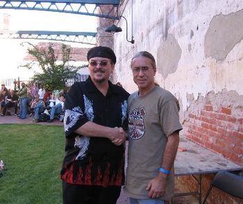 Michael "Blind Dog" Gatewood & LJK at The Arkansas Blues & Heritage Festival - Helena, AR
