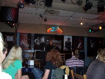 Vee performing at The Bluebird in Nashville, TN
