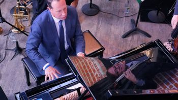 Bmkin Film JazzTown Justin Adams on Piano with Gonzalo Teppa on Bass

