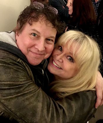 Steve and Gloria!! Sally Stuther's at the Ahmanson Theatre in LA
