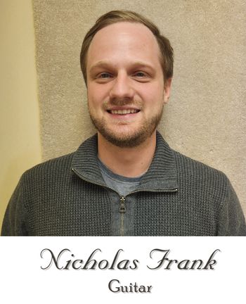 Nicholas Frank Masters Degree in Jazz Studies at NYU
