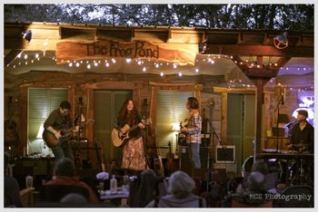 Will Kimbrough, Lauren, Anthony Crawford, & John Milham playing "Sweet Louisa" The Frog Pond, Silverhill, Ala 11-23-2014 courtesy of MCE Photography