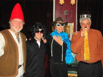 Halloween at The Lodge; John Groves, Gabe Davis and Harvey Wainapel
