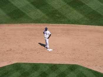 That must have been Reyes, because here he is a minute later on 2nd base!

