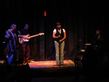 The Poetic Justice League 4 America perform at the Nuyorican Poets' Cafe.
