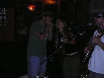Tommy brought his harmonica and joined us for "Mary Jane's Last Dance"
