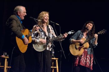 with Ed Johnson at the Florence Winter Folk Festival 2016

