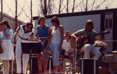 Sweet Dreams playing fundraiser circa 1983
