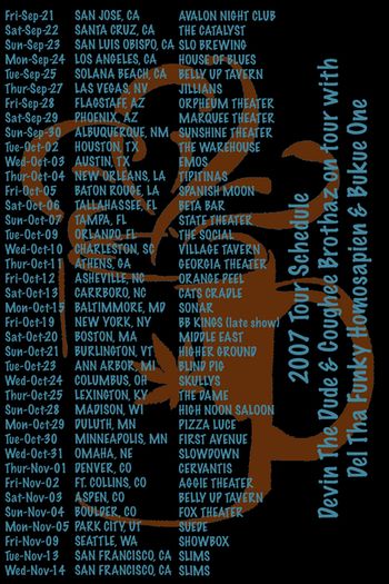 Daraja & The Coughee Brothaz Tour Dates-(HUGE)
