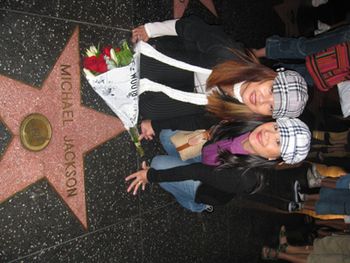 Hollywood Star of Michael Jackson as of August 2009
