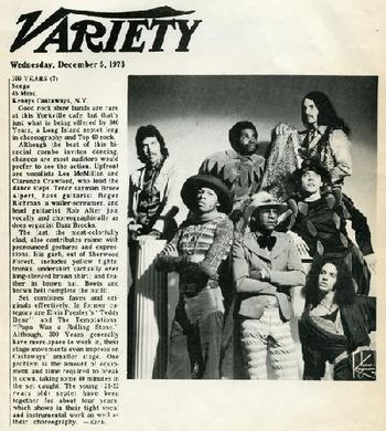 A write up from Variety. Better to have gotten into Variety thirty-two years ago than to never have gotten into Variety at all, I always say.
