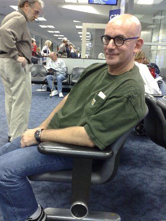 The Glamorous Road Life - In The Dallas/Ft. Worth Airport Waiting For Our Connection To Palm Springs - 11/28/07
