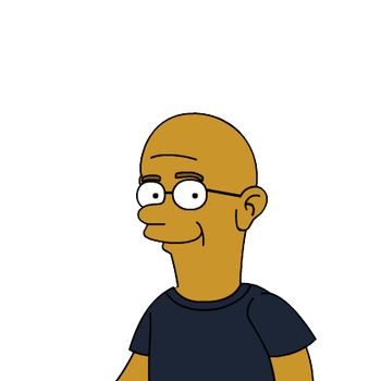 If I ever make The Simpsons, I'd probably look like this.
