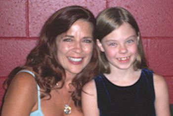 July 2005. Carlene and Victoria Hester, who played her in the movie "Walk The Line," backstage at "Wildwood Flowers: The June Carter Story."
