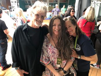 Kris Kristofferson, Carlene, and Kris's wife Lisa.
