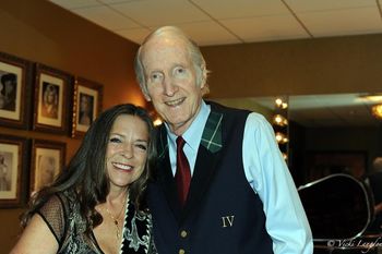 August 5, 2014. Carlene with George Hamilton IV, who passed away the following month.

