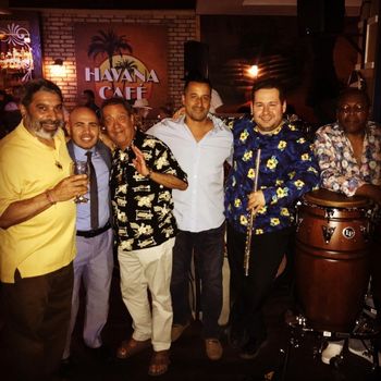 Carlos Jimenez Mambo Quintet with Kevin & Cesar at Havana Cafe Bronx, NY

