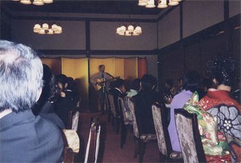 Roman Solo, at Taikoen Hall, Osaka, 1999
