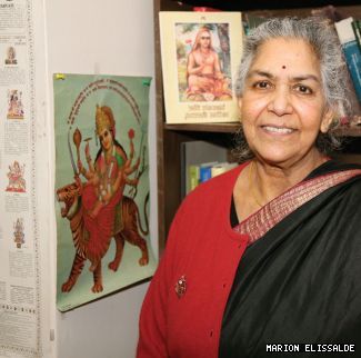 Dr. TS Rukmani, Professor of Sanskrit and Hinduism Concordia University.  Very open minded. Accepted me on a retreat on Hindu Mythology though I was not in her class.  She helped me really see the universality of pagan thought.
