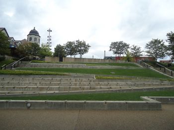 South Shore Riverfront Park 9-13-2015 (1) The seating is built in to the hillside, kind of like a Roman amphitheater.
