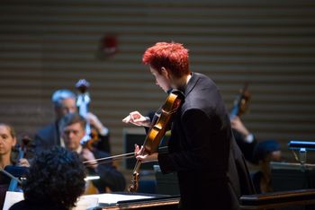 Conducting the Niagara Symphony Orchestra
