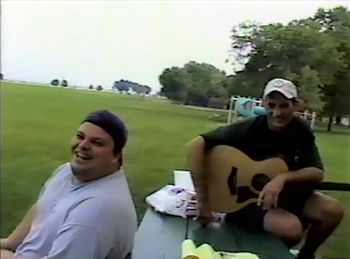 Kevin Shroeder and Andy, Kenosha, Wisc., 2003
