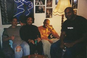 Mitch, Mino Cinelu, Etienne Mbappe & DJ Logic in Switzerland
