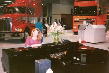 Laurie Z.® performing at Peterbilt in KY, March 22, 1997
