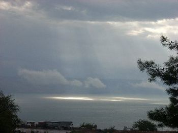 Sunbeams On Sea of Galilee
