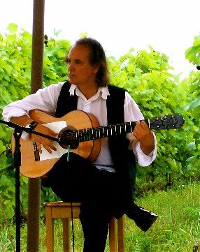 Concert in the vineyard.
