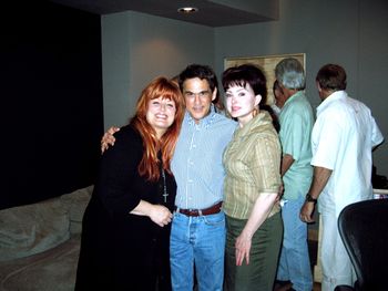 Naomi Judd tears up after listening our recording of Ave Maria.  She was so proud of Wy.
