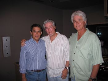 Ron with one of the guys who discovered the Judds, Brent Maher, with Larry Strickland.

