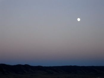 Full moon in Pisces.  Carducci's place, Centennial, WY
