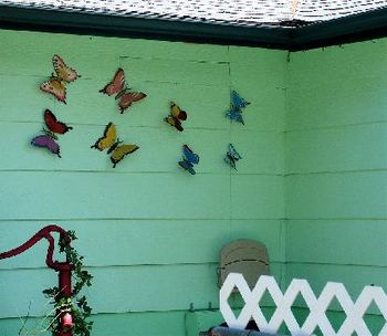 Giant Metal Butterflies #9, High Plains, USA
