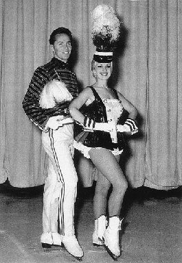 My mom and dad in the Ice Capades (1960's).
