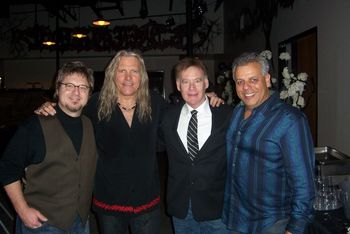 New Years Eve gig with M&G and Darrell Mansfield(L-R Gentry, Mansfield, Marvin and Ron Strand)
