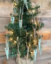 Reclaimed Wood Christmas Icicle Ornaments