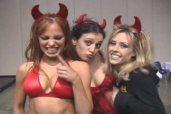 Purrfect Angelz, Sunni (WWE), Kim, and Leigh Ann

