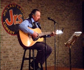 Byrd Entertains on 12-String Guitar at Junior's in Erie

