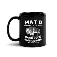 Mat D Black Coffee Mug 