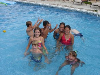 Kids in the pool
