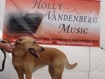 Riley my new fan of Holly's Music !!
