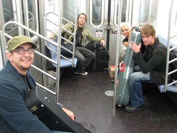On The Way To Nokia Theatre, On Tour With Nick Lachey, Times Square, NYC (1)
