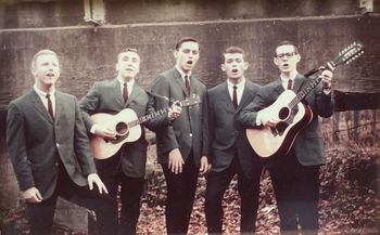 Shady Grove Singers, circa 1964 John Duner, Greg Trafidlo, Ed Eular, John Jamison, Rick Bartosek
