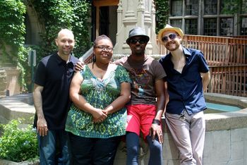 Music by the Fountain - July 2012 (with Tom Vaitsas, Junius Paul and Michael Caskey
